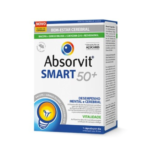 Absorvit Smart50+ 30 Cápsulas